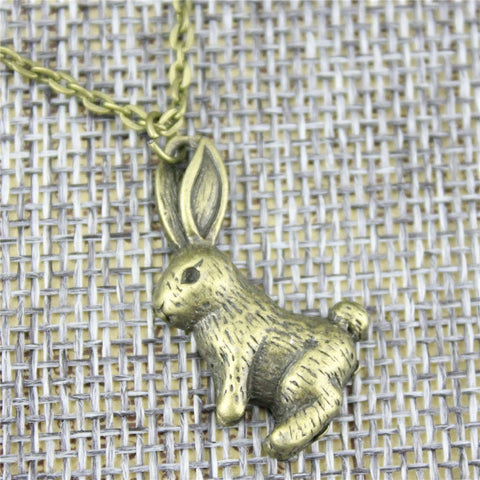 29*19mm Rabbit Pendant - Handmade !