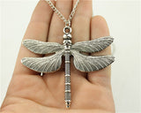 Big Dragonfly Necklace - 70 cm chain