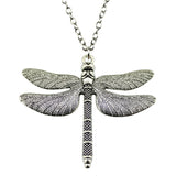 Big Dragonfly Necklace - 70 cm chain