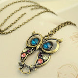 Vintage Owl  Necklaces Long Chain - New Arrival | 3 X 4 cm