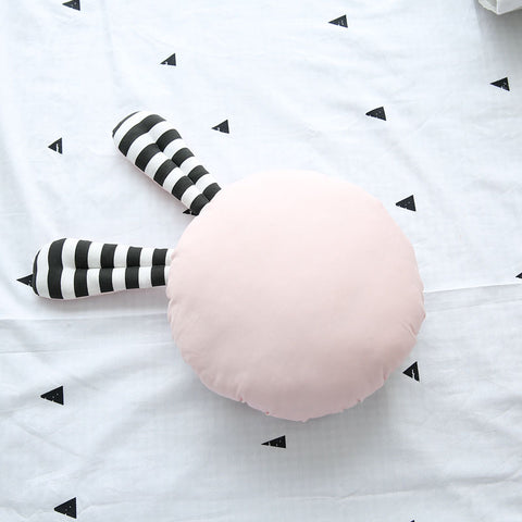 Bunny Head Cotton Pillow